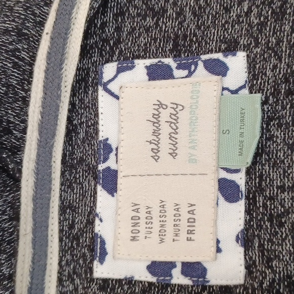 Anthropologie Saturday Sunday Gray Cardigan Womens S - Picture 12 of 14